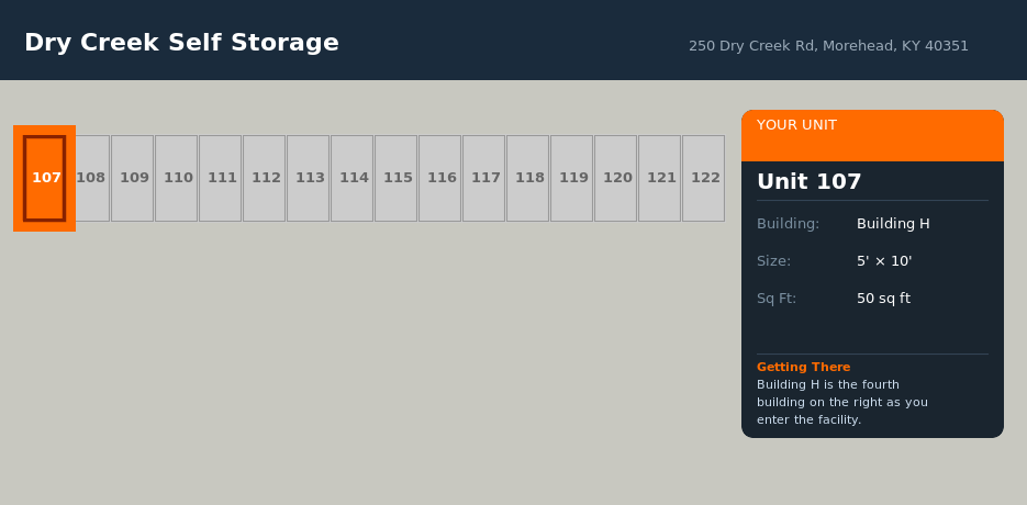Unit 107 - Dry Creek
