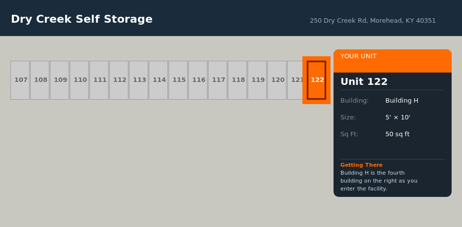 Unit 122 - Dry Creek